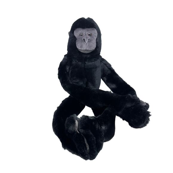 Monkey Hugger Plush It's All Greek To Me Black 18" Hook & Loop Hands Toy #510601 - Picture 1 of 7